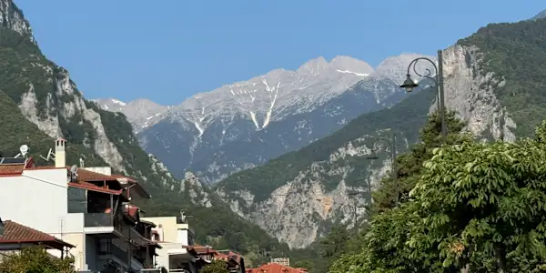 📍Back in Litochoro, Greece for the Running of the Gods Marathon